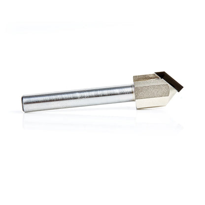 Amana Tool - DRB-418 - PCD 90D V GROOVING 1/4" SHANK