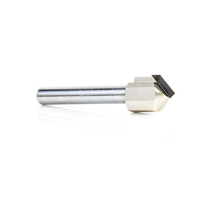 Amana Tool - DRB-418 - PCD 90D V GROOVING 1/4" SHANK