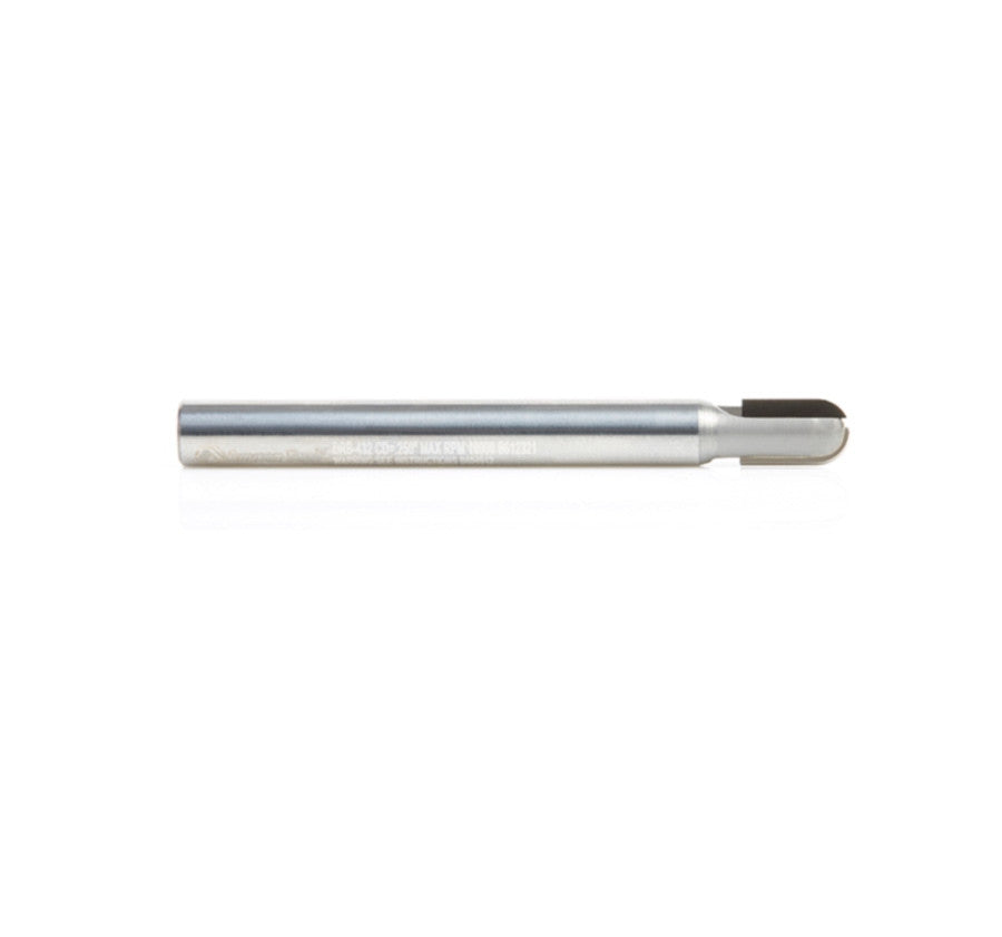 Amana Tool - DRB-432 - PCD 1/8"R BALLNOSE  1/4" SHANK