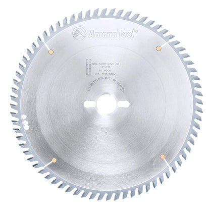 Amana Tool - DT12720-30 - 12"/72T DITEC-2000 TIPS A.T.B.