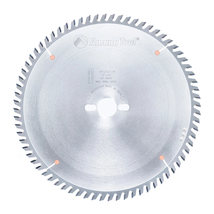 Amana Tool - DT12721-30 - 12"/72T DITEC-2000 TIPS T.C.G.