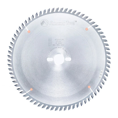 Amana Tool - DT12721-30 - 12"/72T DITEC-2000 TIPS T.C.G.