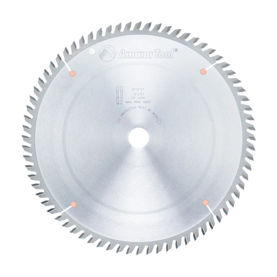 Amana Tool - DT12721 - 12"/72T DITEC-2000 TIPS T.C.G.