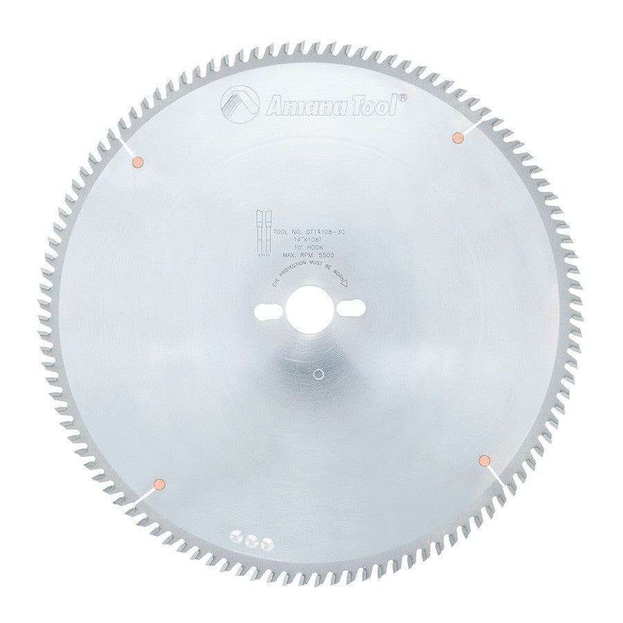 Amana Tool - DT14108-30 - 14"/108T DITEC-2000 TIPS A.T.B
