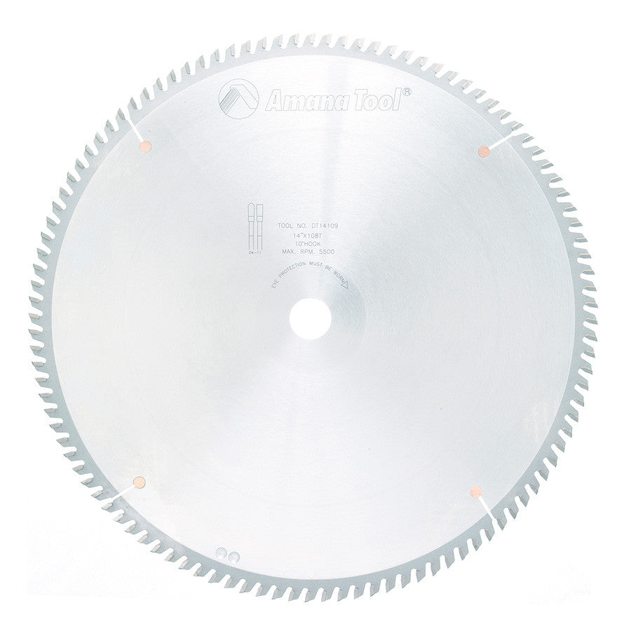 Amana Tool - DT14109 - 14"/108T DITEC-2000 TIPS T.C.G