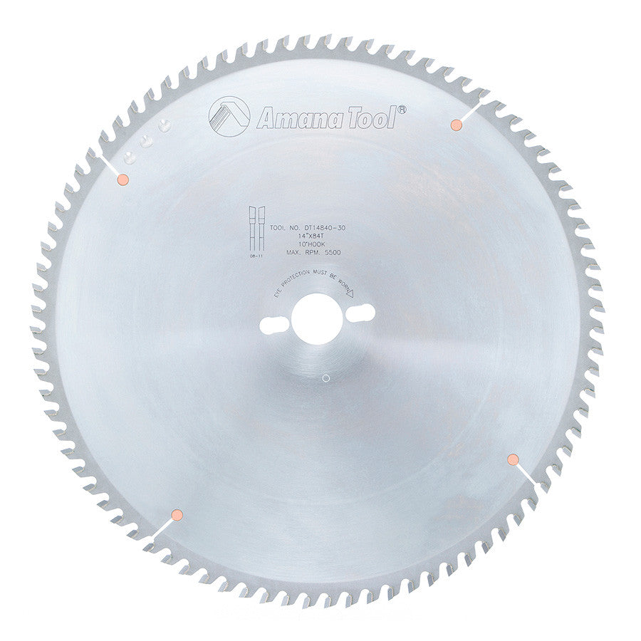 Amana Tool - DT14840-30 - 14"/84T DITEC-2000 TIPS A.T.B.