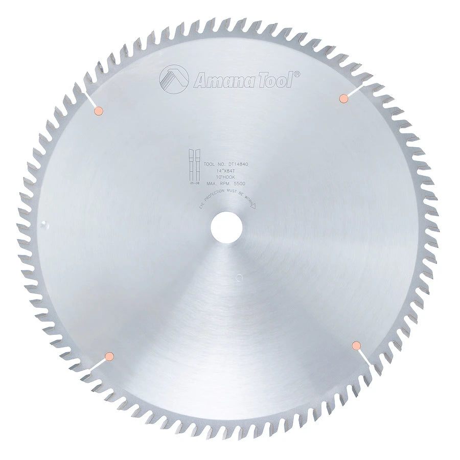 Amana Tool - DT14840 - 14"/84T DITEC-2000 TIPS A.T.B.