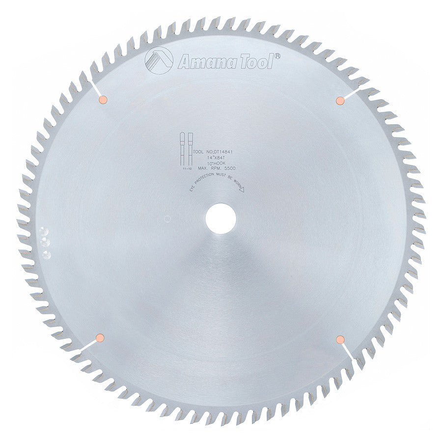 Amana Tool - DT14841 - 14"/84T DITEC-2000 TIPS T.C.G.