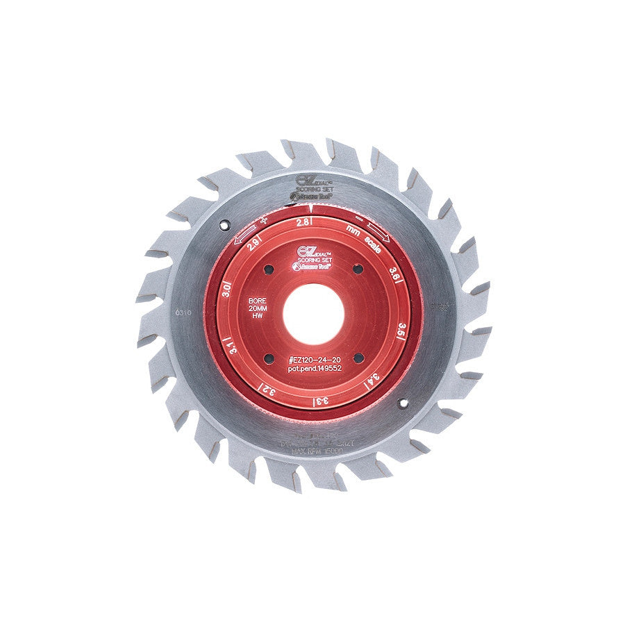 Amana Tool - EZ120-24-20 - EZ DIAL ADJ. SCORING 120x20MM