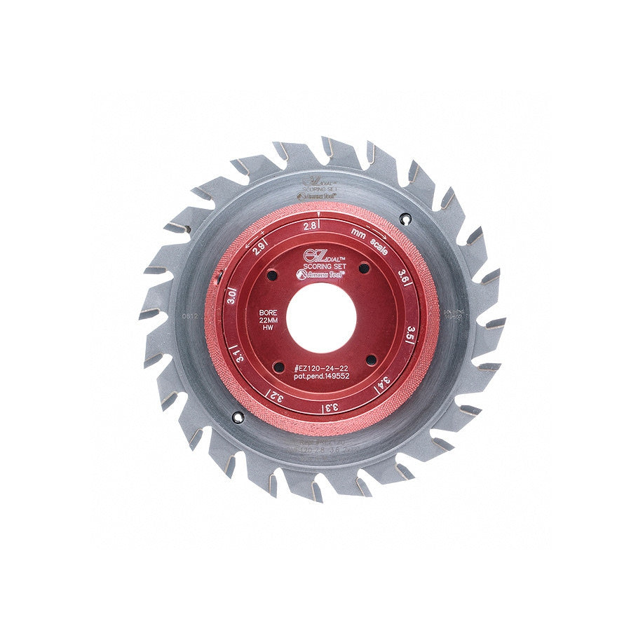 Amana Tool - EZ120-24-22 - EZ DIAL ADJ. SCORING 120x22MM