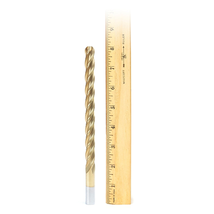 Amana Tool - HSS1204 - HSS BALL END 1/2"x1/2"x8"OL