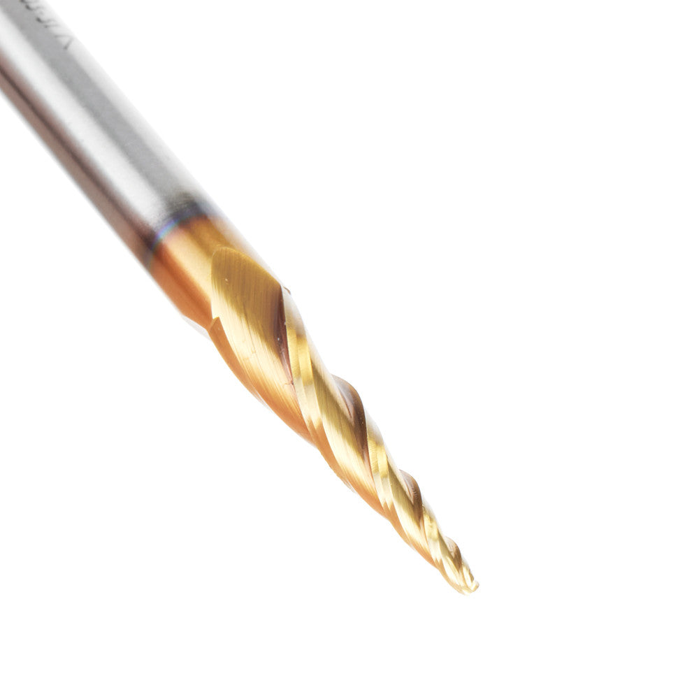 Amana Tool - HSS1303-M - HSS 1.5mm TAPERED BALL END ZrN