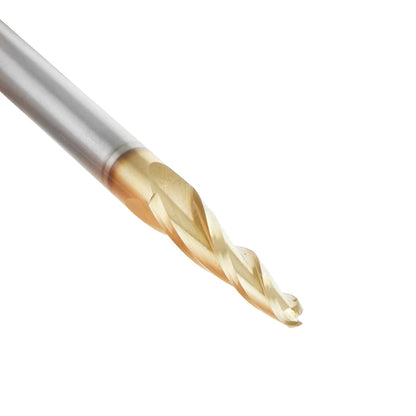 Amana Tool - HSS1304 - HSS 1/8  TAPERED BALL END ZrN
