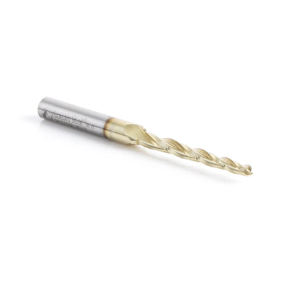 Amana Tool - HSS1306 - HSS 1/8  TAPERED BALL END ZrN