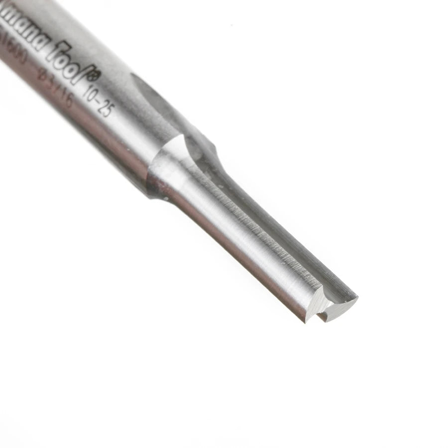 Amana Tool - HSS1600 - HSS PLASTIC 2FL 'O' 3/16"x1/4"