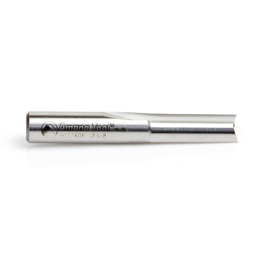 Amana Tool - HSS1606 - HSS PLASTIC 2FL 'O' 3/8"x 3/8"