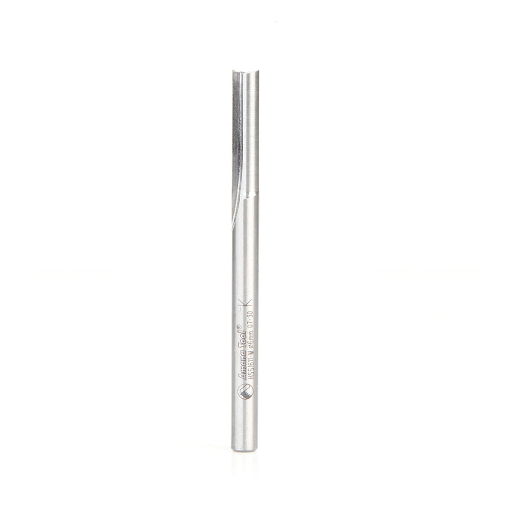 Amana Tool - HSS1611-M - HSS FOAM 2 FL 'V' 6mmx25mmx6mm