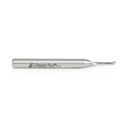 Amana Tool - HSS1620 - HSS 1FL 1/8" x1/4"x2-5/8"UPCUT
