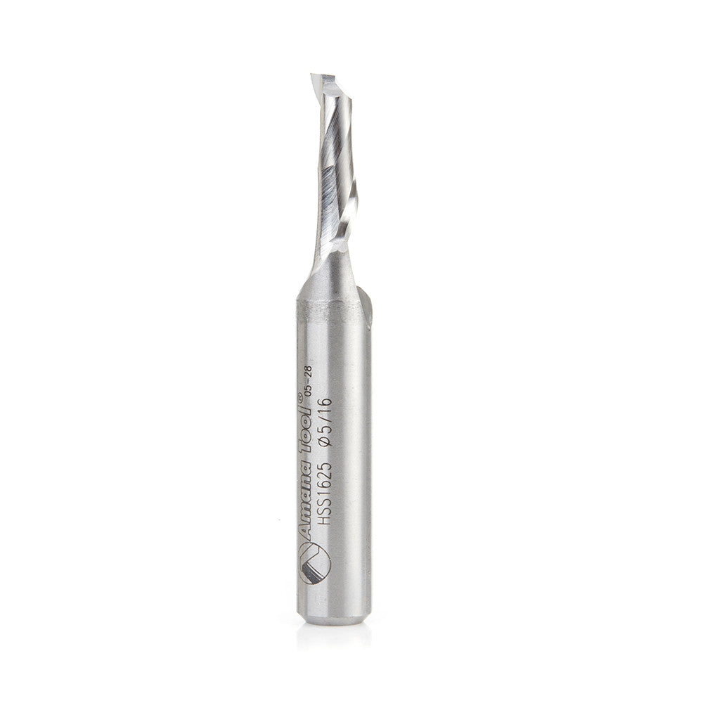 Amana Tool - HSS1625 - HSS 1FL 5/16"x1/2"x3-1/2"UPCUT