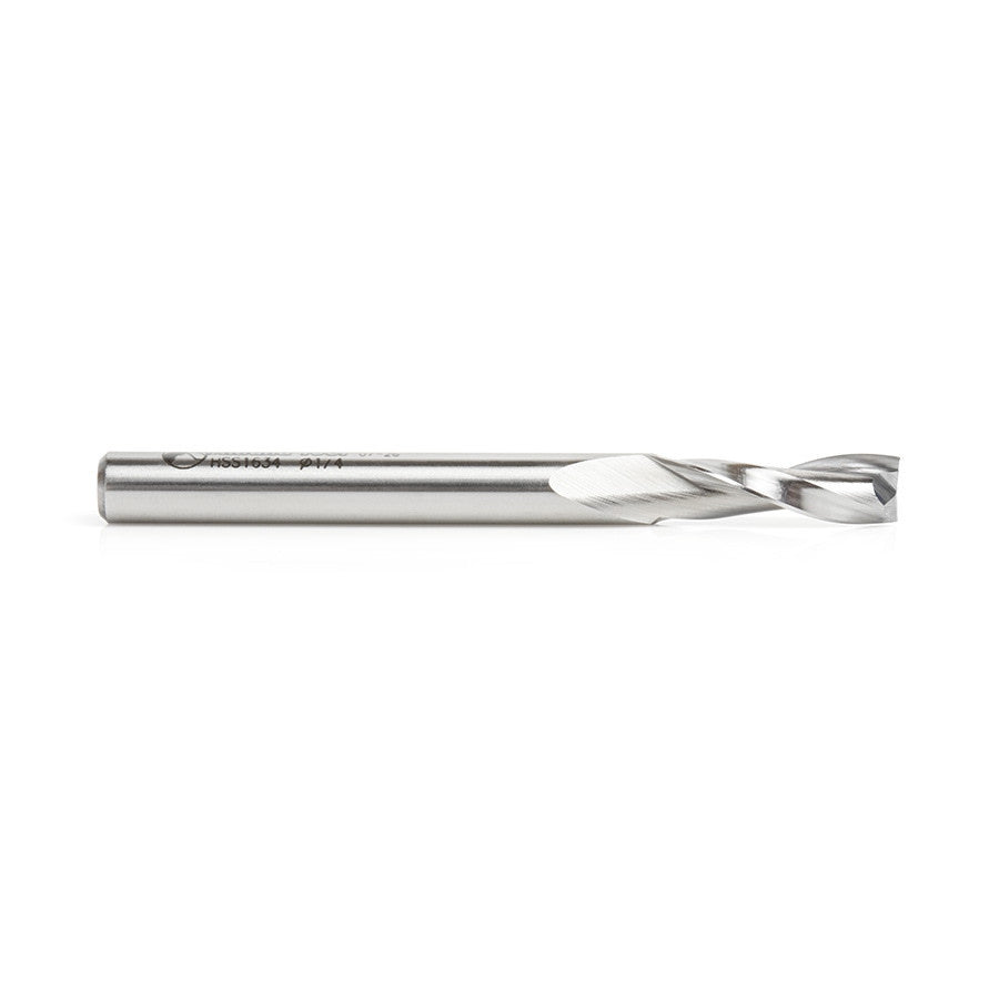 Amana Tool - HSS1634 - HSS ALUM 2FL 1/4"x1/4" UPCUT