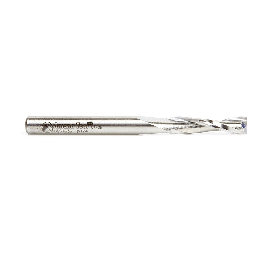 Amana Tool - HSS1636 - HSS ALUM 2FL 1/4"x1/4"UP CUT