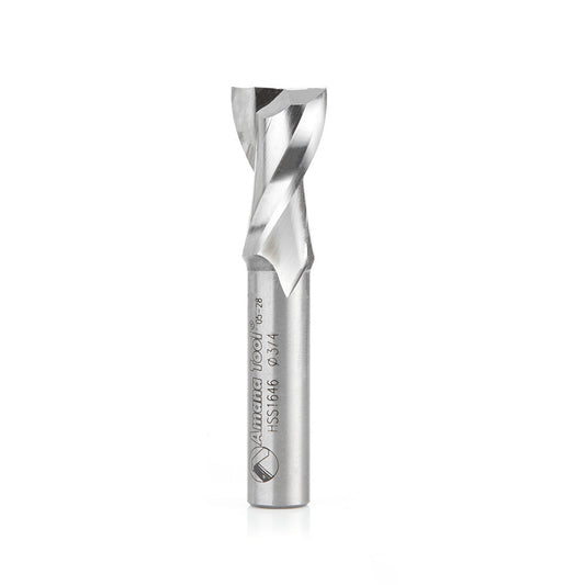 Amana Tool - HSS1646 - HSS 2FL 3/4"x1/2"x3-1/4"UP CUT