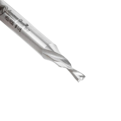 Amana Tool - HSS1650 - HSS 2F 1/8"x1/4"x2-5/8"DOWNCUT