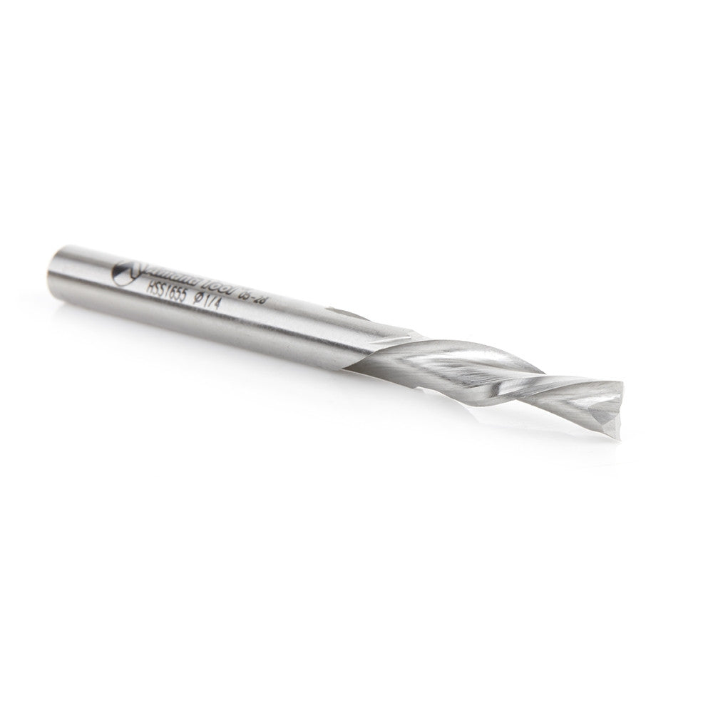 Amana Tool - HSS1655 - HSS 2FL 1/4"x1/4"x3" DOWN-CUT