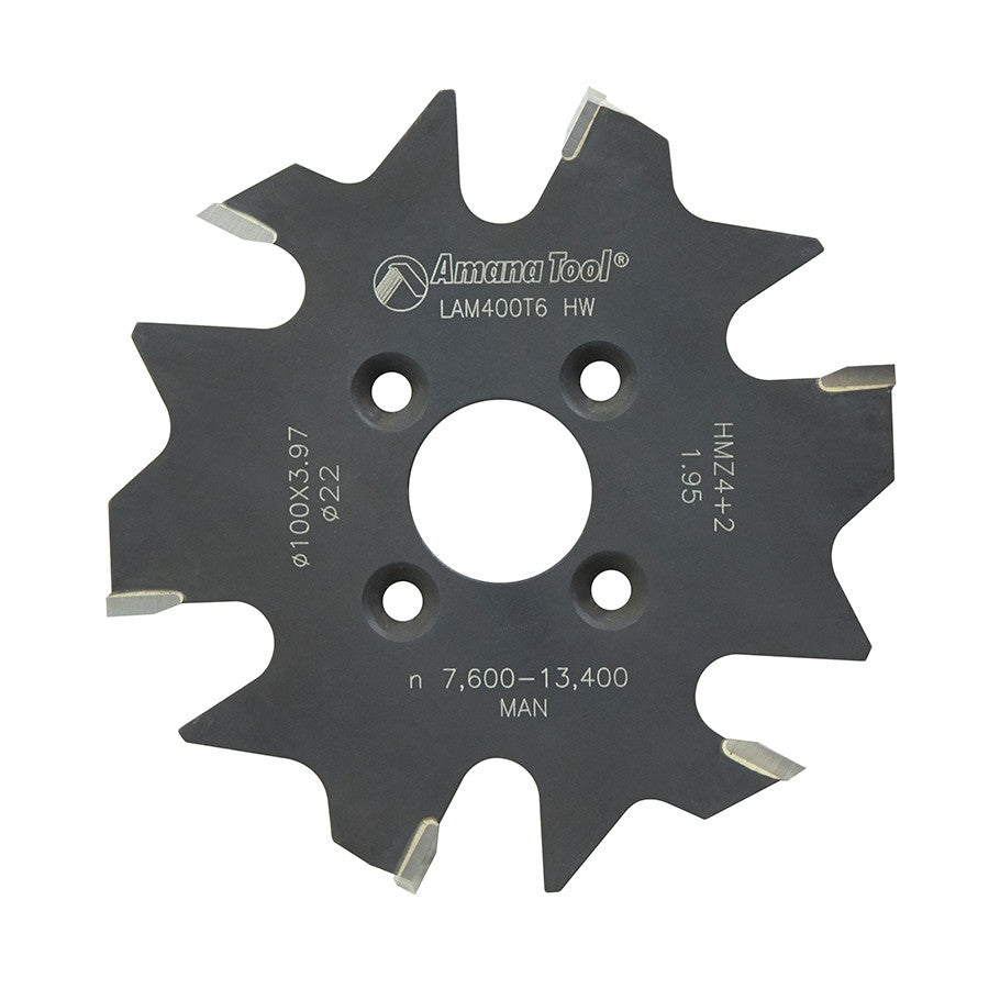 Amana Tool - LAM400T6 - REPL. CUTTER LAMELLO VIRUTEX