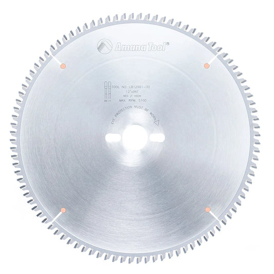 Amana Tool - LB12961-30 - 12"/96T PLASTIC NON MELT M-TCG