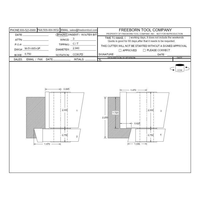 MC-51-065-GP GLASS PANEL (4 Piece Sets)