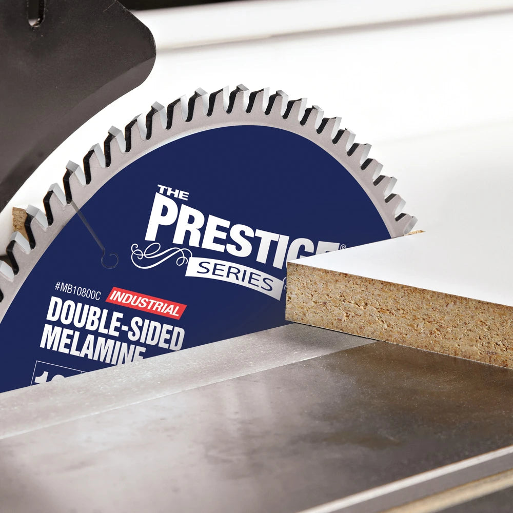 Amana Tool - MB10800C - 10"/80T MELAMINE BLADE H-A.T.B