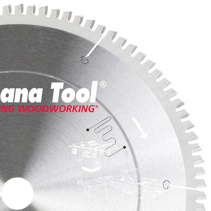 Amana Tool - MB12960 - 12"/96T MELAMINE BLADE H-ATB