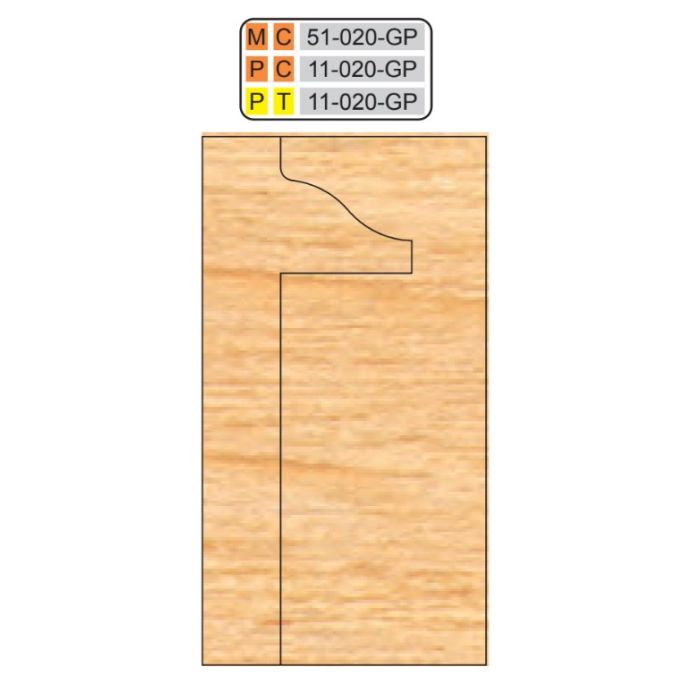 MC-51-020-GP GLASS PANEL (4 Piece Sets)