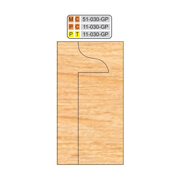 MC-51-030-GP GLASS PANEL (4 Piece Sets)