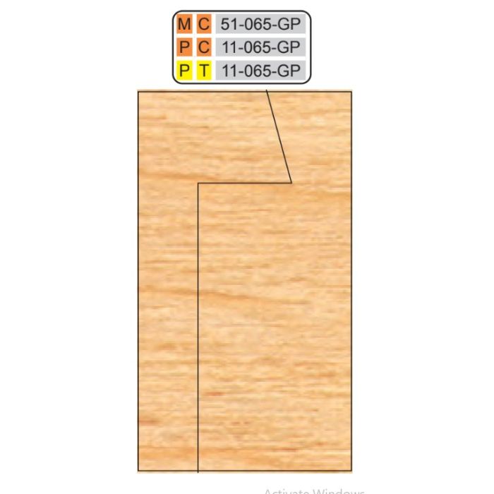 MC-51-065-GP GLASS PANEL (4 Piece Sets)