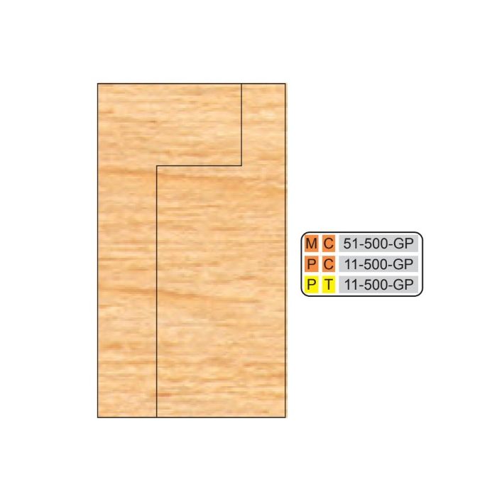 MC-51-500-GP GLASS PANEL (4 Piece Sets)