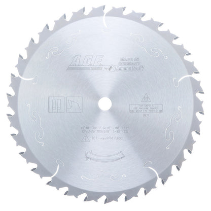 Amana Tool - MD10-301 - GLUE LINE 10"x30T TCG 5/8 BORE