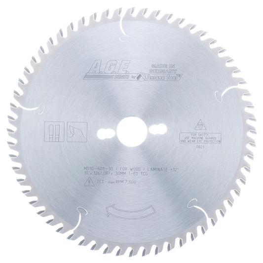 Amana Tool - MD10-601-30 - LAMINATE 10"x60T TCG 30mm BORE