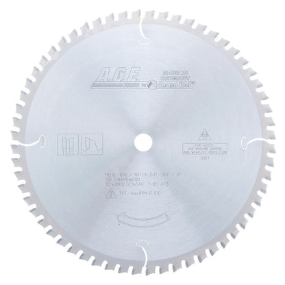 Amana Tool - MD10-606 - THIN MITER 10"x60T ATB 5/8"BOR