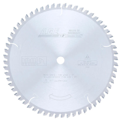 Amana Tool - MD10-606TB - TKT THINCOMPOUND MITER 10"x60T