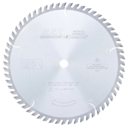 Amana Tool - MD10-616TB - TKT THIN KERF CROSSCUT 10"x60T