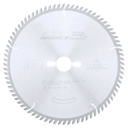 Amana Tool - MD10-801-30 - LAMINATE 10"x80T TCG 30mm BORE