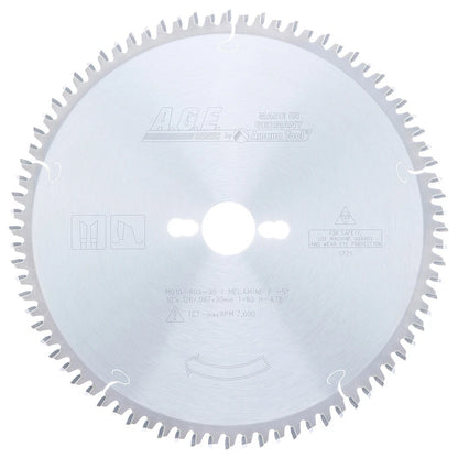 Amana Tool - MD10-803-30 - MELAMINE 10"x80T  30mm BORE