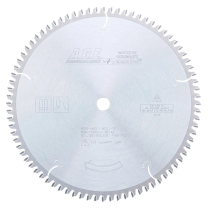 Amana Tool - MD10-805 - NON-FERROUS 10"x80T 5/8" BORE
