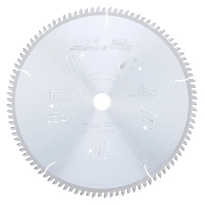 Amana Tool - MD12-106 - HEAVY MITER 12"x100 4+1 1"BORE