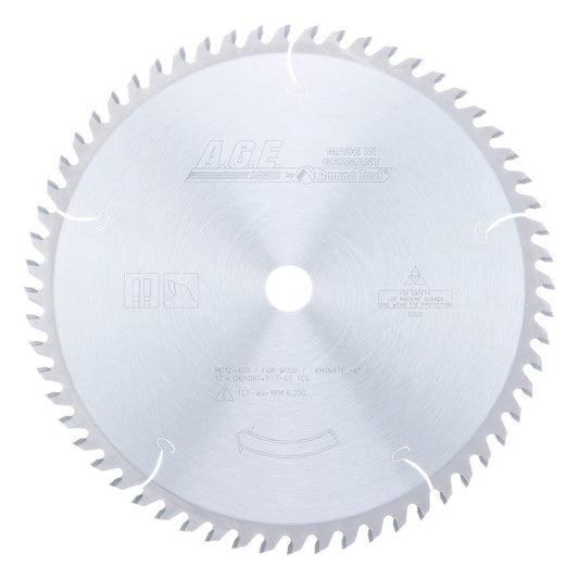 Amana Tool - MD12-601 - LAMINATE 12"x60T TCG 1" BORE