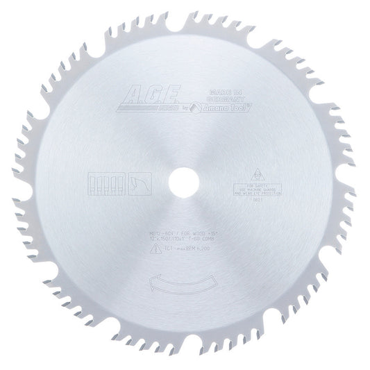 Amana Tool - MD12-604 - COMBINATION 12"x60T 1" BORE