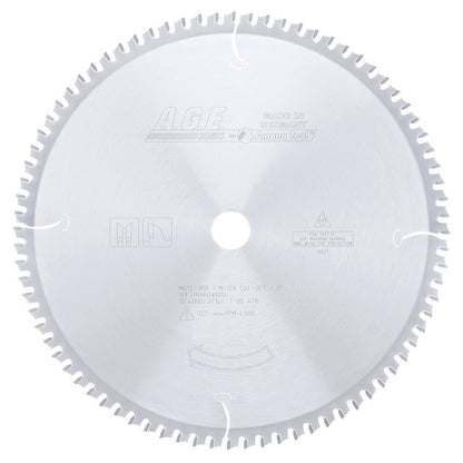 Amana Tool - MD12-806 - THIN MITER 12"x80T ATB 1" BORE