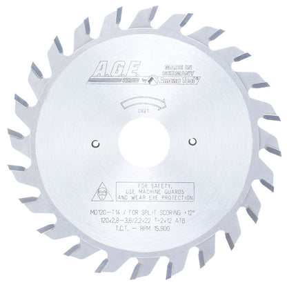 Amana Tool - MD120-T14 - SCORING 120MM/12x2  22MM BORE